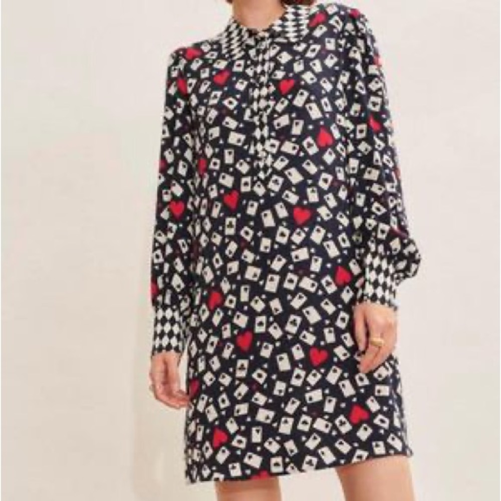 Tara Jarmon NWT Queen of Hearts Dress